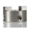 Huco 25.4 mm OD, 10 mm Bore Finished with No Keyway Bore Stainless Steel Mechanical Coupler 850.25.32