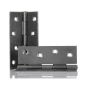 RS PRO Steel Butt Hinge with Fixed Pin, Screw Fixing, 100 mm x 71 mm x 1.75 mm 436-5064