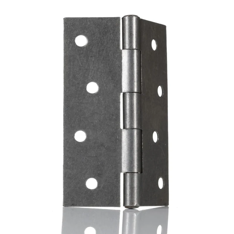 RS PRO Steel Butt Hinge with Fixed Pin, Screw Fixing, 100 mm x 71 mm x 1.75 mm 436-5064
