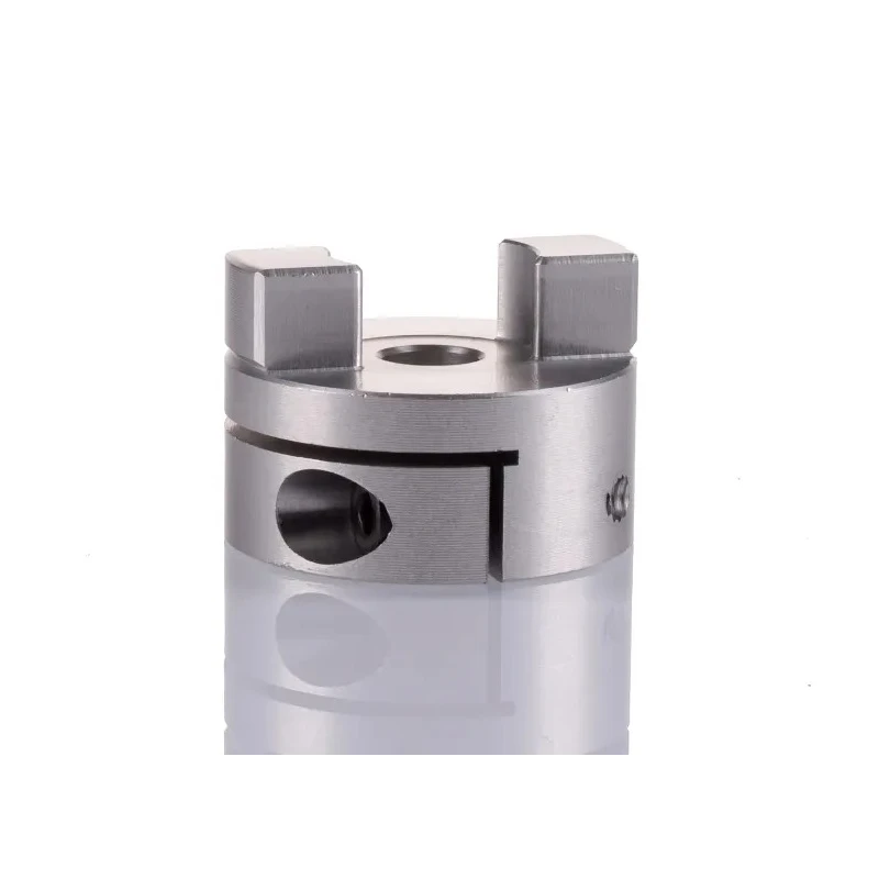 Huco Oldham Style Flexible Bore Coupler 33 mm OD, 65 mm Bore, Stainless Steel & Alloy Steel 456H33.28