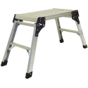 Zarges 0.48m Aluminium Work Platform Load Capacity 150kg Weight 4.7kg 669-3579