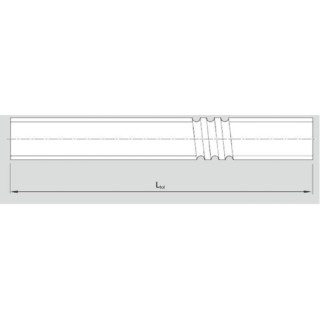Bosch Rexroth Precision-Rolled Screw Shaft, 16 mm Diameter, 1500 mm Length, Screw Assembly R1511 017 00 L1500