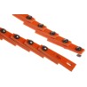Fenner Drives Twist Link Belting Belt Section A 13mm Width 5m Length Polyurethane Material L01A5