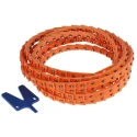 Fenner Drives Twist Link Belting Belt Section A 13mm Width 5m Length Polyurethane Material L01A5