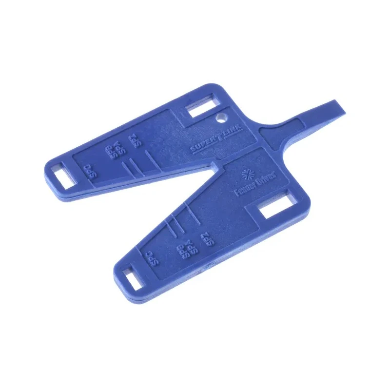 Fenner Drives Twist Link Belting Polyurethane Polyethylene Terephthalate 13mm Width 1m Length Blue L02A1EN