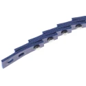 Fenner Drives Twist Link Belting Polyurethane Polyethylene Terephthalate 13mm Width 1m Length Blue L02A1EN