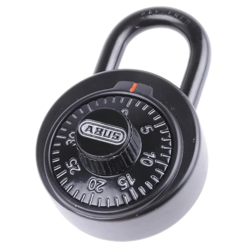 ABUS Combination Padlock Steel, Brass Weatherproof, 7mm Shackle Diameter, 21.5mm Shackle Length, 48mm 78/50KC Key Control
