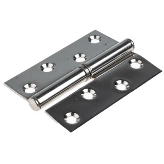 RS PRO Stainless Steel Butt Hinge with Lift Off Pin Left-Handed 102mm x 78mm x 2.5mm 665-9942