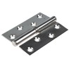 RS PRO Stainless Steel Butt Hinge with Lift Off Pin Left-Handed 102mm x 78mm x 2.5mm 665-9942