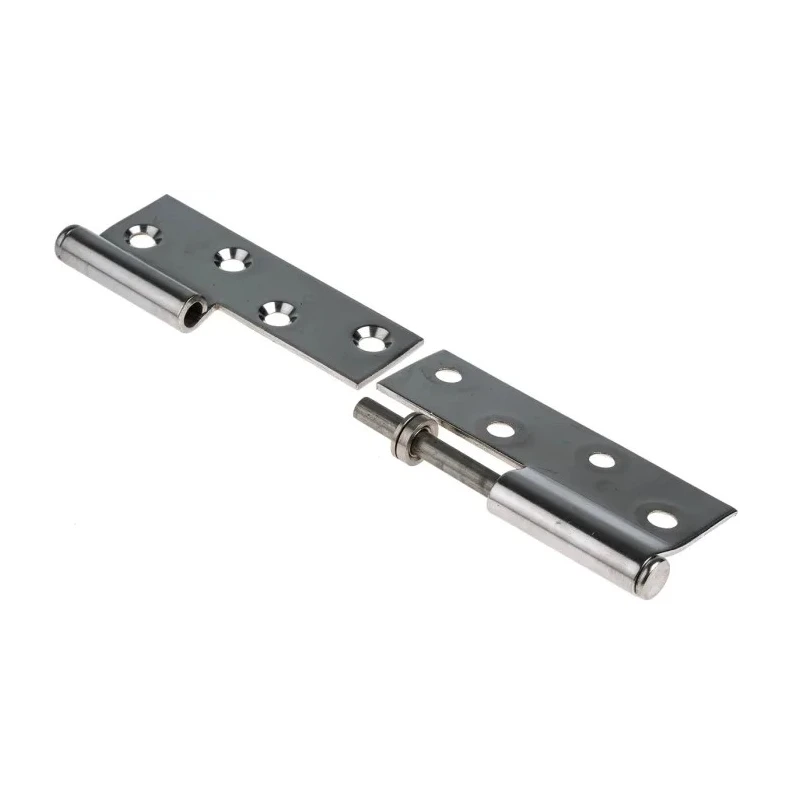 RS PRO Stainless Steel Butt Hinge with Lift Off Pin Left-Handed 102mm x 78mm x 2.5mm 665-9942