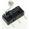 ZF Roller Lever Micro Switch with Tab Terminal, 6A Contact Current, 250V AC, SPDT Configuration, IP50, Polyamide DB1C-B1RB