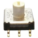 Omron Rotary Shaft Rotary Coded DIP Switch Surface Mount A6KS-162RS
