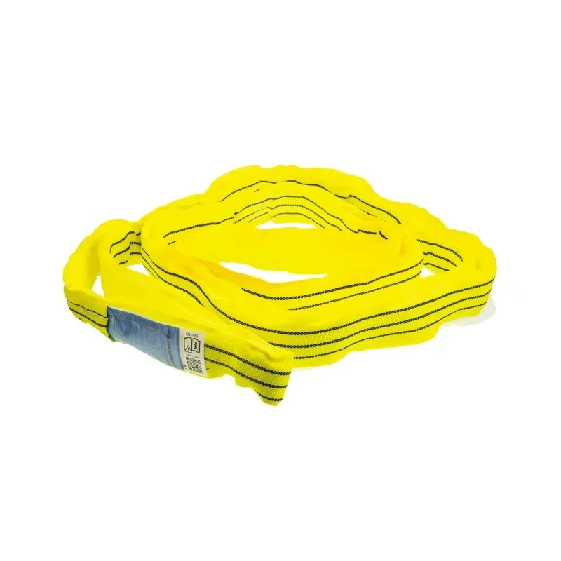 RS PRO 2.5 m Yellow Round Lifting Sling 3 t Safe Working Load Model 729-2990