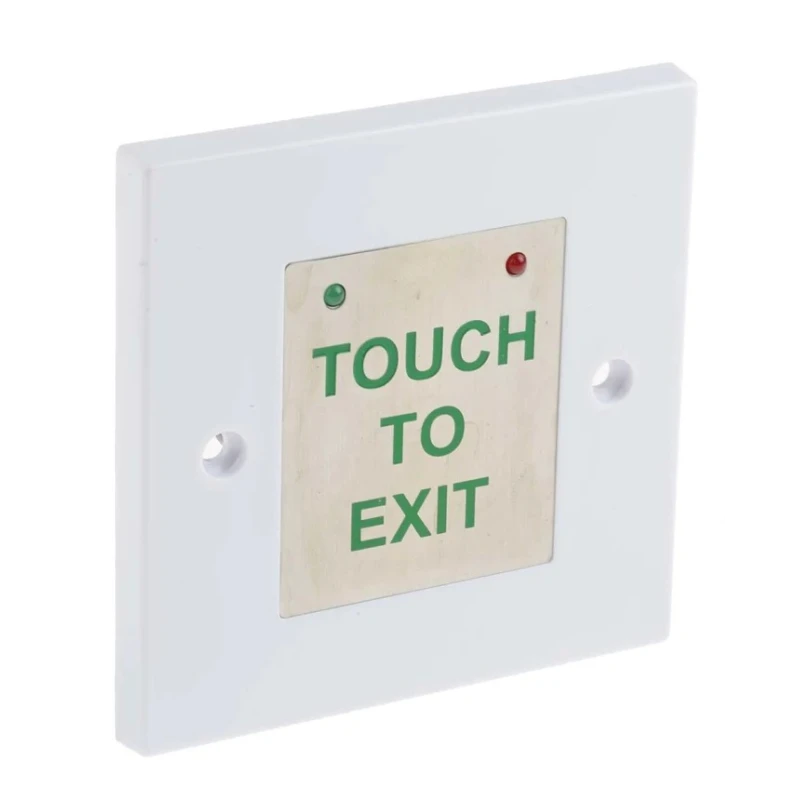 RS PRO Plastic Touch Button Flush Mount Touch Sensitive Exit Switch 85mm Height 741-8275