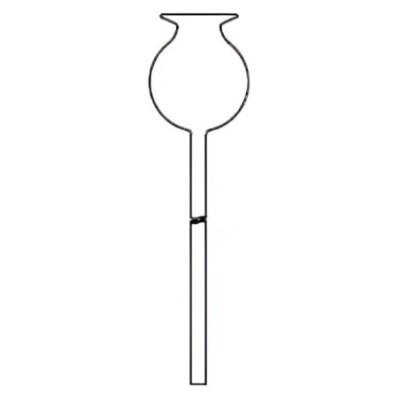 Thistle Funnel Head With 24/29 Cone for lab image-1