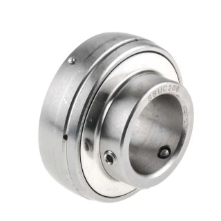 RS PRO Stainless Steel Spherical Bearing Insert 30 mm ID 62 mm OD Overall Width 38.1 mm UC206SS