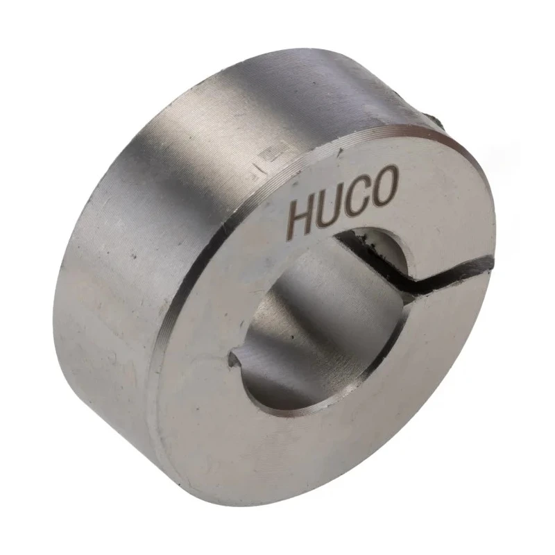 Huco Stainless Steel Shaft Collar, One Piece Clamp Screw Fastening, Bore Diameter 16mm, Outside Diameter 34mm 046102016