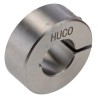 Huco Stainless Steel Shaft Collar, One Piece Clamp Screw Fastening, Bore Diameter 16mm, Outside Diameter 34mm 046102016