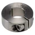 Huco Stainless Steel Shaft Collar, One Piece Clamp Screw Fastening, Bore Diameter 16mm, Outside Diameter 34mm 046102016