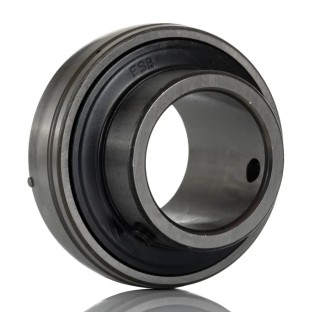 RS PRO Steel Bearing Insert 40 mm Inside Diameter 80 mm Outside Diameter Overall Width 49.2 mm UC208