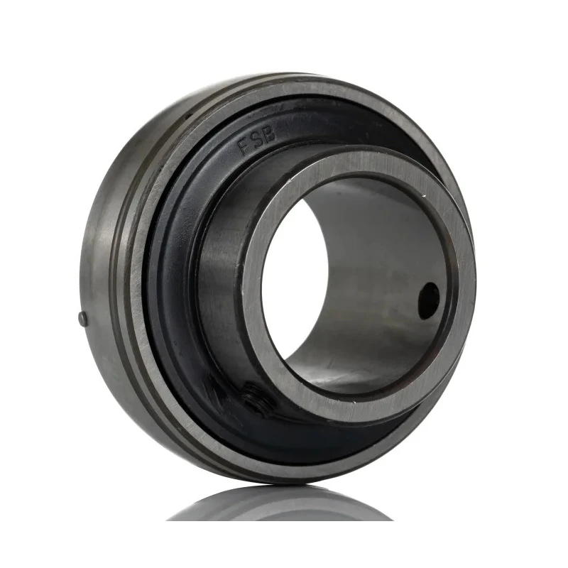 RS PRO Steel Bearing Insert 40 mm Inside Diameter 80 mm Outside Diameter Overall Width 49.2 mm UC208