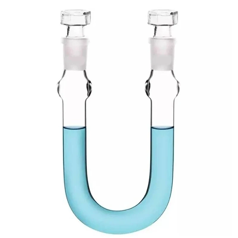  U Tube With Two Sockets or Cones for lab image-2