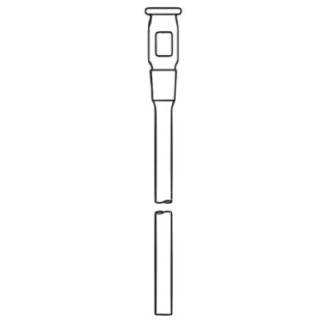 Thermometer Pocket Long Type Sealing to Required Length Lab image-1