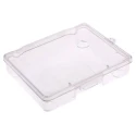 Raaco Adjustable Compartments Transparent Polypropylene Compartment Box 27mm x 119mm x 95mm 113922