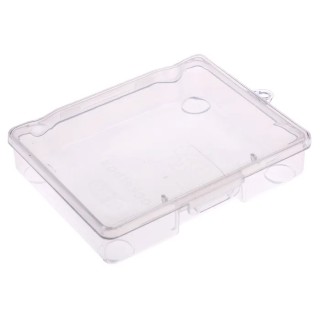 Raaco Adjustable Compartments Transparent Polypropylene Compartment Box 27mm x 119mm x 95mm 113922
