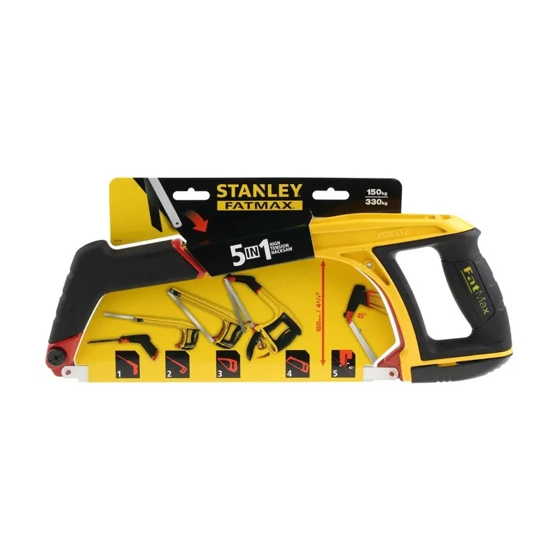 Stanley 300 mm 24 TPI Bi-Metal Blade Hacksaw 0-20-108