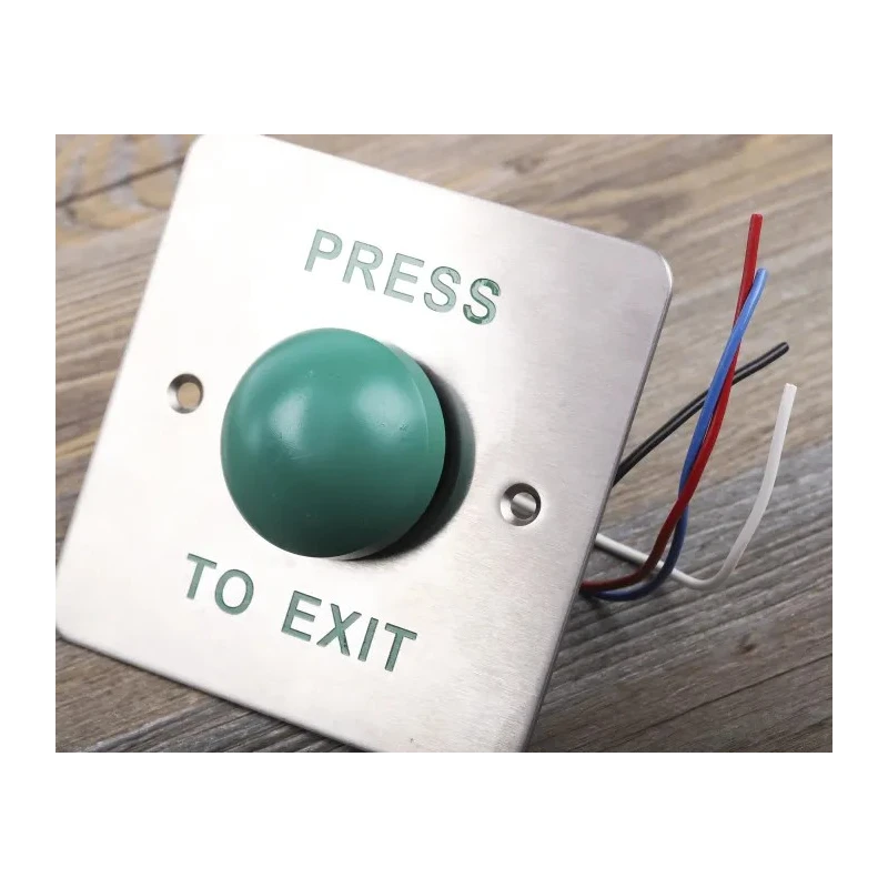 RS PRO Plastic Dome Push Button Exit Switch Surface Mount 130mm Height 85mm Depth 774-8181