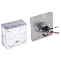 RS PRO Plastic Dome Push Button Exit Switch Surface Mount 130mm Height 85mm Depth 774-8181