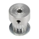 RS PRO Aluminium Timing Belt Pulley 6.4 mm Belt Width, 2 mm Pitch, 15 Teeth P15MXL025FB