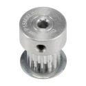 RS PRO Aluminium Timing Belt Pulley 6.4 mm Belt Width, 2 mm Pitch, 15 Teeth P15MXL025FB