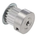 RS PRO Timing Belt Pulley Aluminium 6.4 mm Belt Width 2 mm Pitch 20 Teeth P20MXL025FB