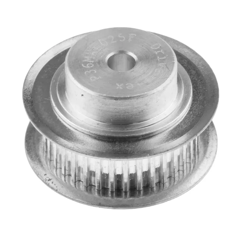 RS PRO Aluminium Timing Belt Pulley 6.4 mm Belt Width 2 mm Pitch 36 Teeth P36MXL025F