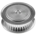 RS PRO Aluminium Timing Belt Pulley 6.4 mm Belt Width 2 mm Pitch 36 Teeth P36MXL025F