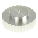 RS PRO Timing Belt Pulley Aluminium 6.4 mm Belt Width 2 mm Pitch 72 Tooth P72MXL025