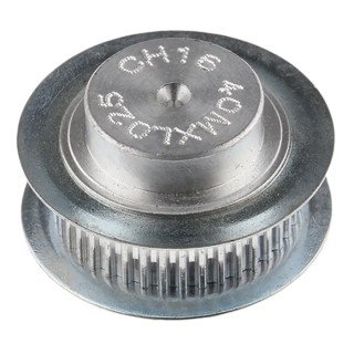 RS PRO Aluminium Timing Belt Pulley 6 mm Belt Width 2 mm Pitch 40 Tooth P40MXL025F