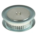 RS PRO Aluminium Timing Belt Pulley 6.4 mm Acceptable Belt Width 2 mm Pitch 44 Tooth P44MXL025F