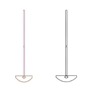Teflon Bladed Stirrers With Removable Blade From Shaft Lab image-1