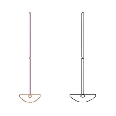Shaft For Teflon Bladed Stirrers for lab image-1