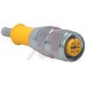 Turck Female 3 Way M12 Sensor Actuator Cable 15 m, 250V, Polyvinyl Chloride Jacket RK 4T-15