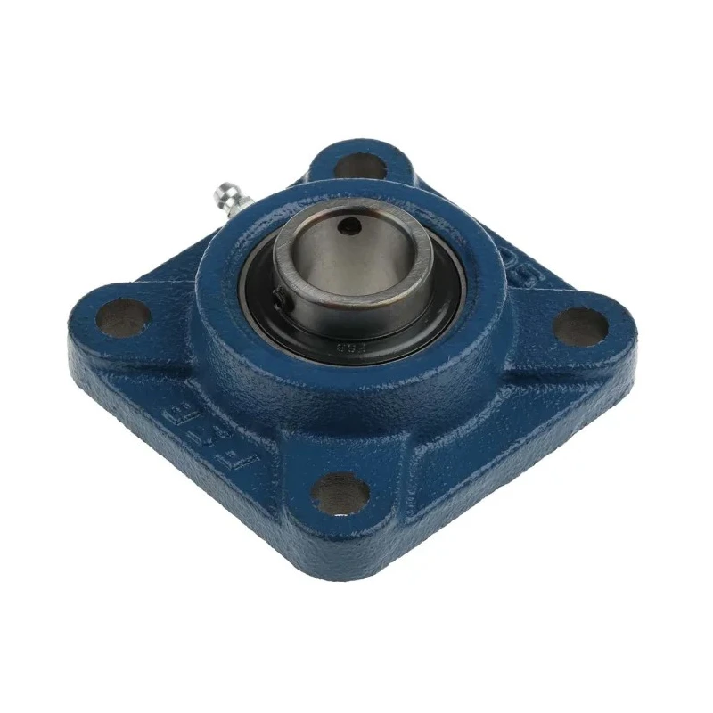 RS PRO 4 Hole Flange Bearing Unit, Cast Iron, 25 mm ID, 95x95x35.7 mm UCF205