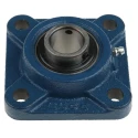RS PRO 4 Hole Flange Bearing Unit, Cast Iron, 25 mm ID, 95x95x35.7 mm UCF205