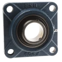 RS PRO 4 Hole Flange Bearing Unit, Cast Iron, 45 mm Inside Diameter, 137x137x52.2 mm UCF209