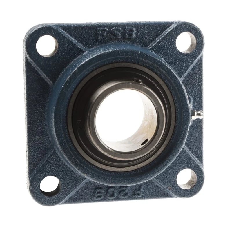 RS PRO 4 Hole Flange Bearing Unit, Cast Iron, 45 mm Inside Diameter, 137x137x52.2 mm UCF209
