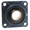 RS PRO 4 Hole Flange Bearing Unit, Cast Iron, 45 mm Inside Diameter, 137x137x52.2 mm UCF209