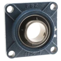 RS PRO 4 Hole Flange Bearing Unit, Cast Iron, 55 mm ID, 162x162x58.4 mm UCF211
