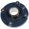 RS PRO 4 Hole Flange Bearing Unit 50 mm ID Cast Iron UCFC210